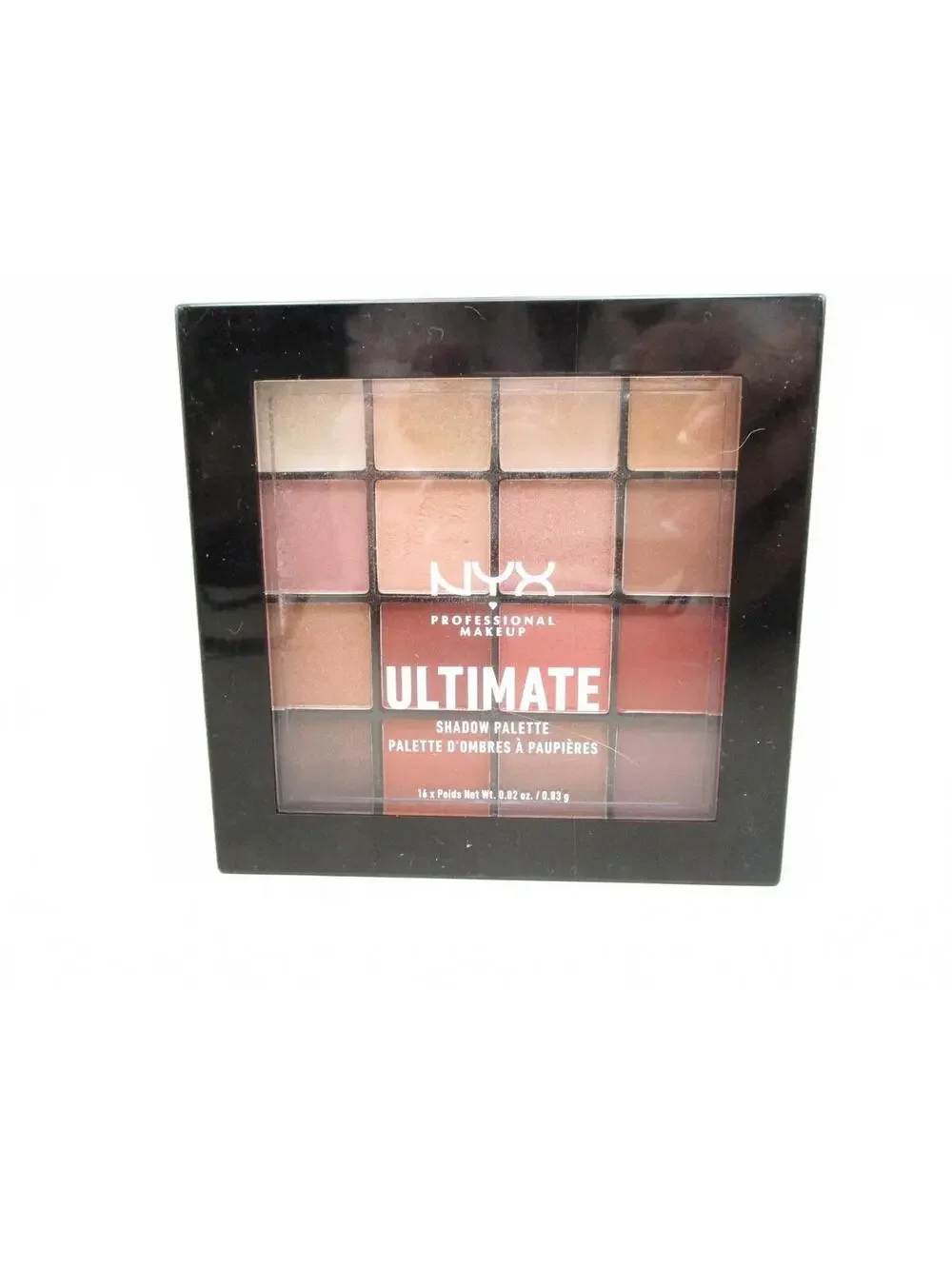 New NYX Ultimate Shadow Palette Warm Neutrals 16 Shade Eyeshadow Palette USP03